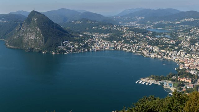 City & Lugano Lake