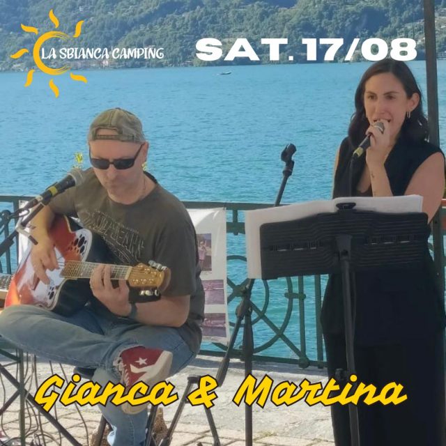 Gianca and Martina acoustic duo 17 August