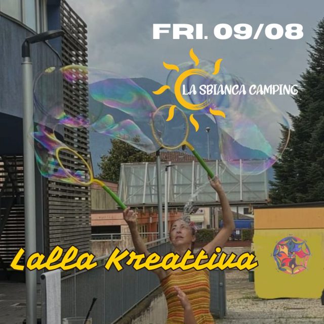 Animation and show with Lalla Kreattiva August 9